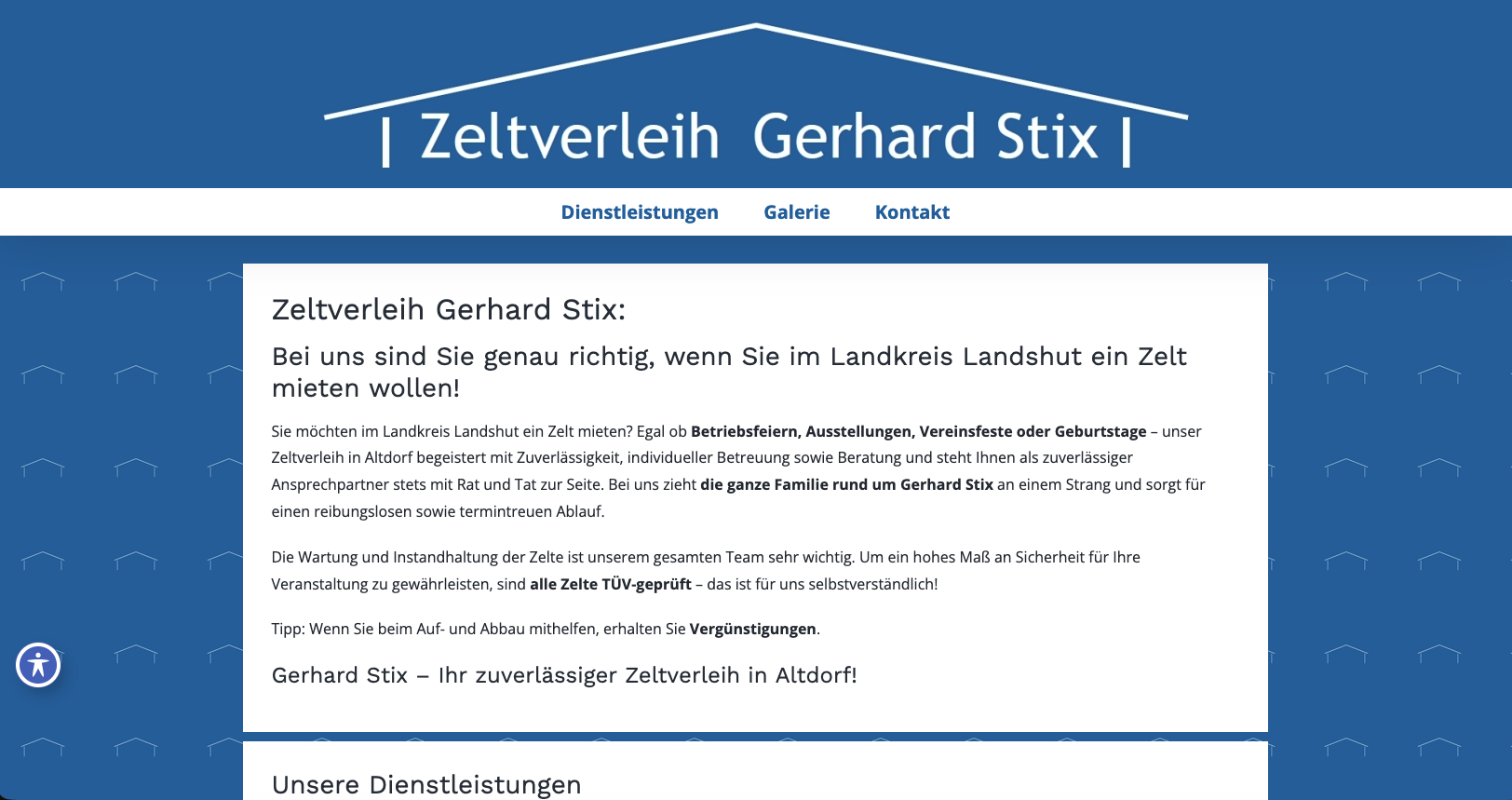 Zeltverleih-Stix